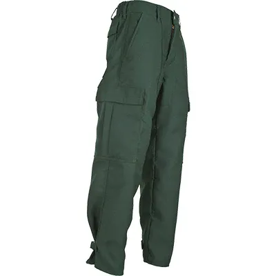 Nomex IIIA 6 oz Classic Brush Pants (Green), CrewBoss