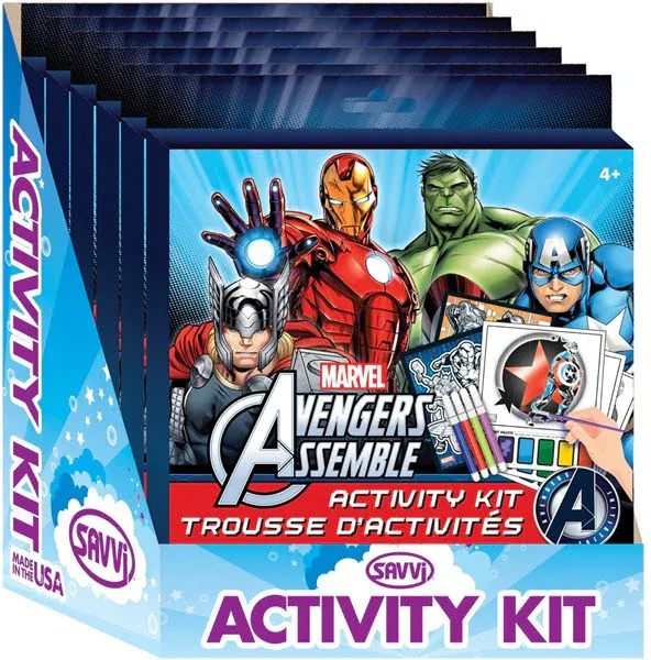 Avengers Assemble Color Activity Kit