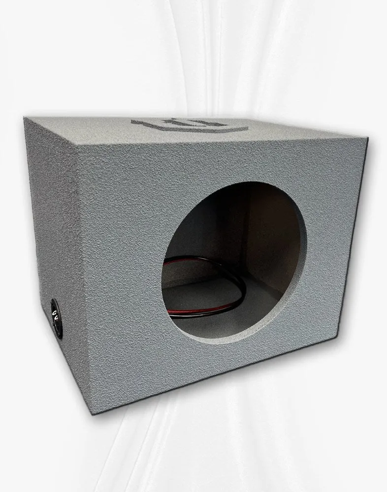 TechCrazy 12-inch Single Custom/Ported Subwoofer Box For Zeroflex TKO and Trex Subwoofer Series