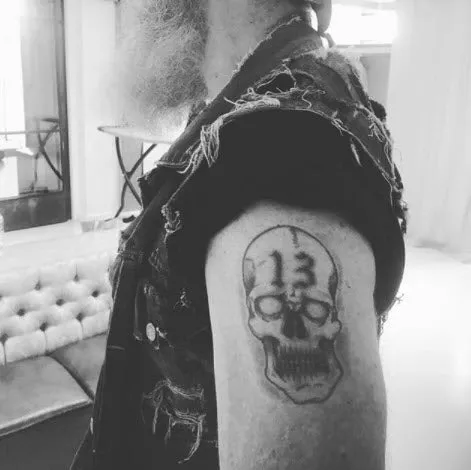 13 Skull Tattoo