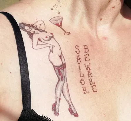 1940s Pin Up Girl Tattoo