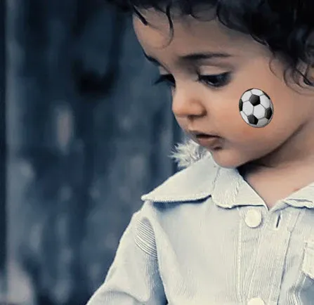 3D Soccer Ball Tattoo