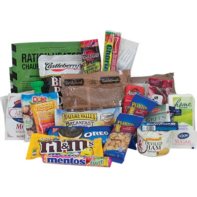 Day Ration/ 24 Hour Food Pack- 4 Day, Coyote Camp