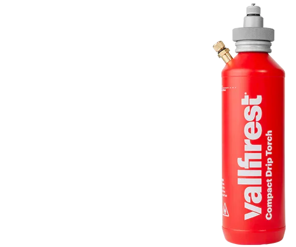Compact Drip Torch PE and Handle (1 Liter), Vallfirest