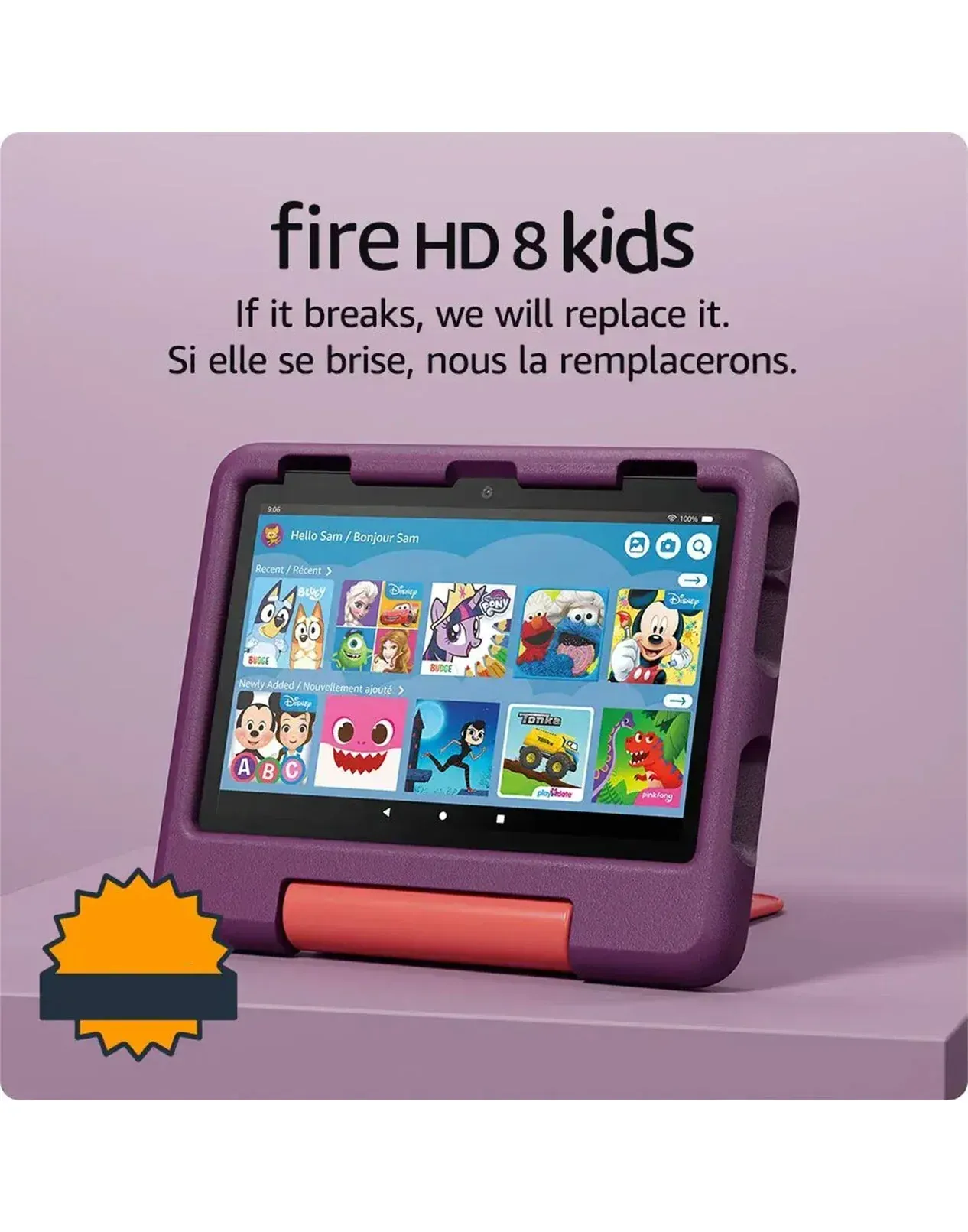 Amazon Fire HD 8 (2024) 3GB 32GB Kids Tablet Wifi Only (Brand New) - Image 5