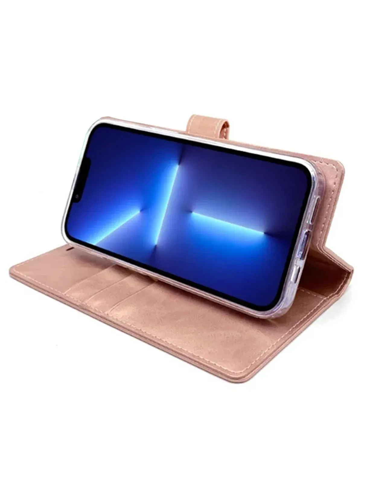 Apple iPhone 15 Pro Max Wallet Case – Gold