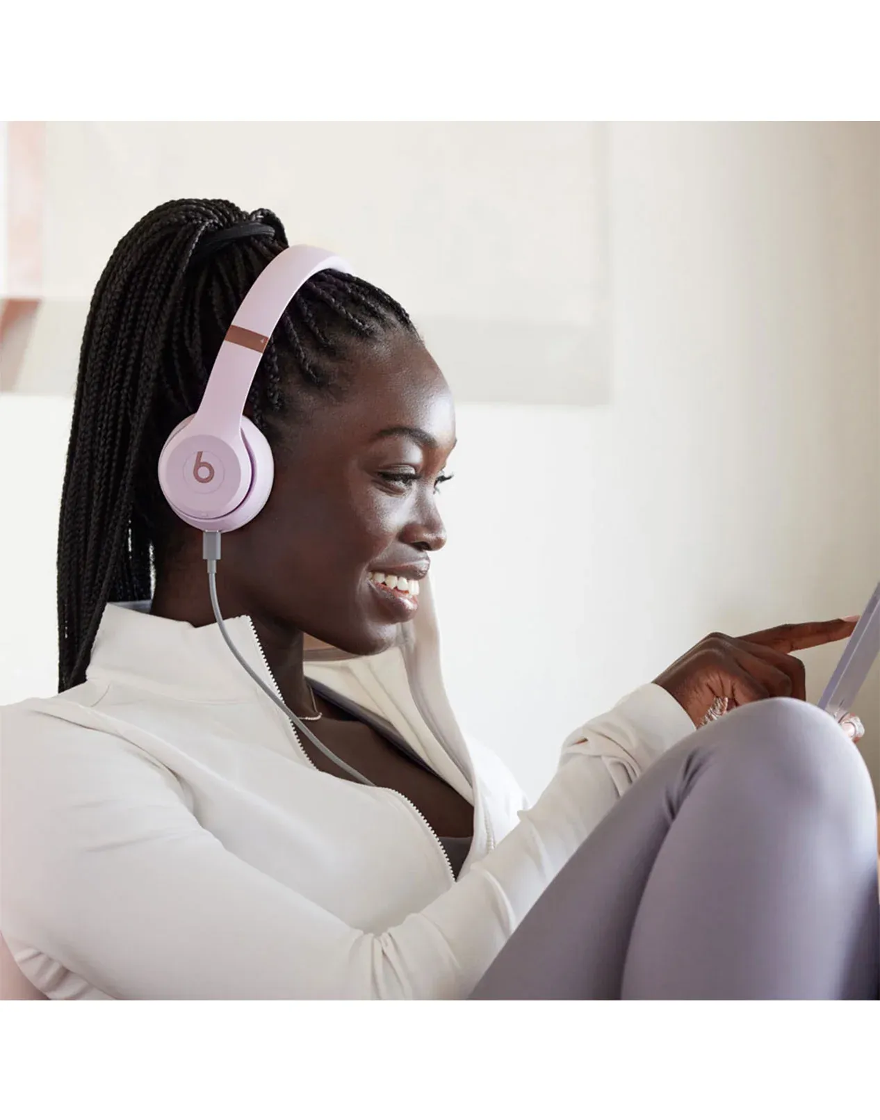 Beats Solo 4 Wireless On-Ear Headphones (Brand New) - Image 4