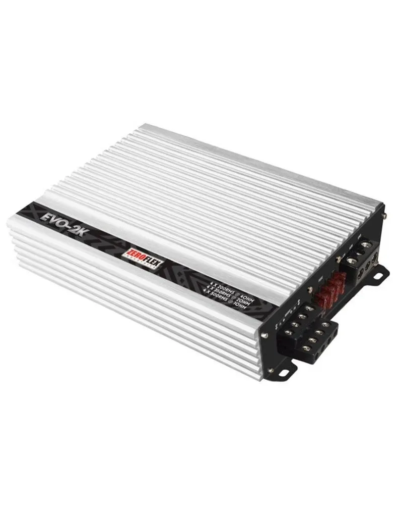 Zeroflex EVO-2K 4 Channel Amplifier with Bass Controller