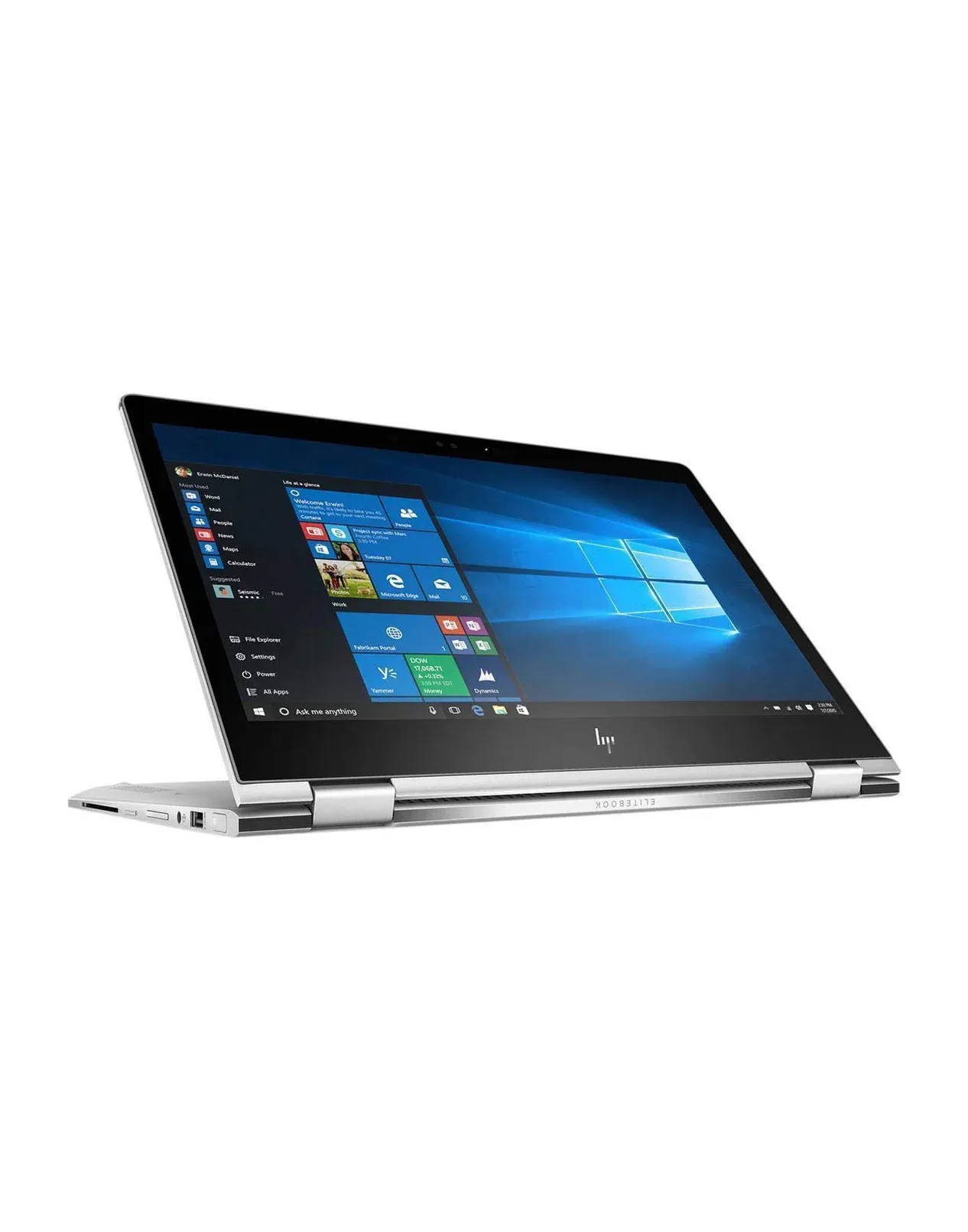 HP Elitebook X360 1030 G2 13.3-inch i7 7th Gen 16GB 512GB @2.80GHz Windows 11 Pro 2 in 1 Touch Screen Laptop (Good Pre-Owned)