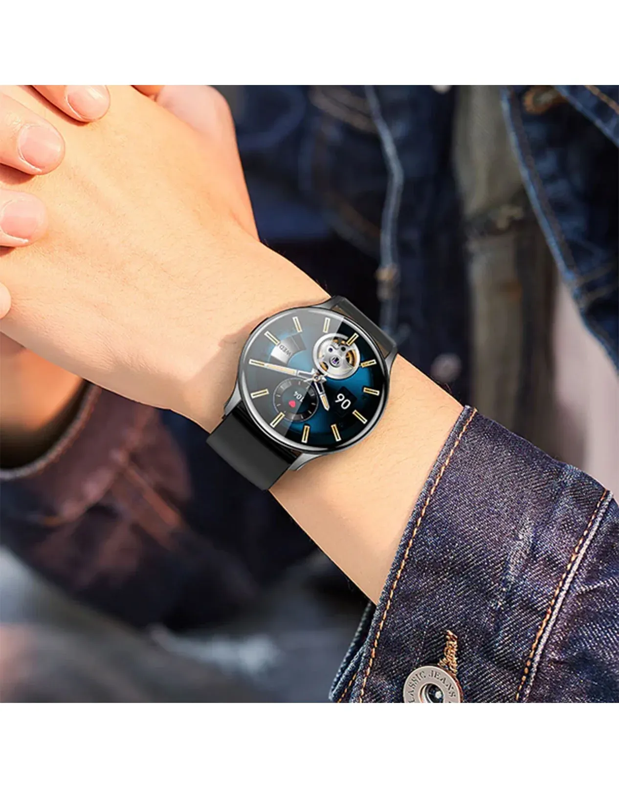 Hoco Smart Sports Watch Calling Feature (Y15) - Image 3