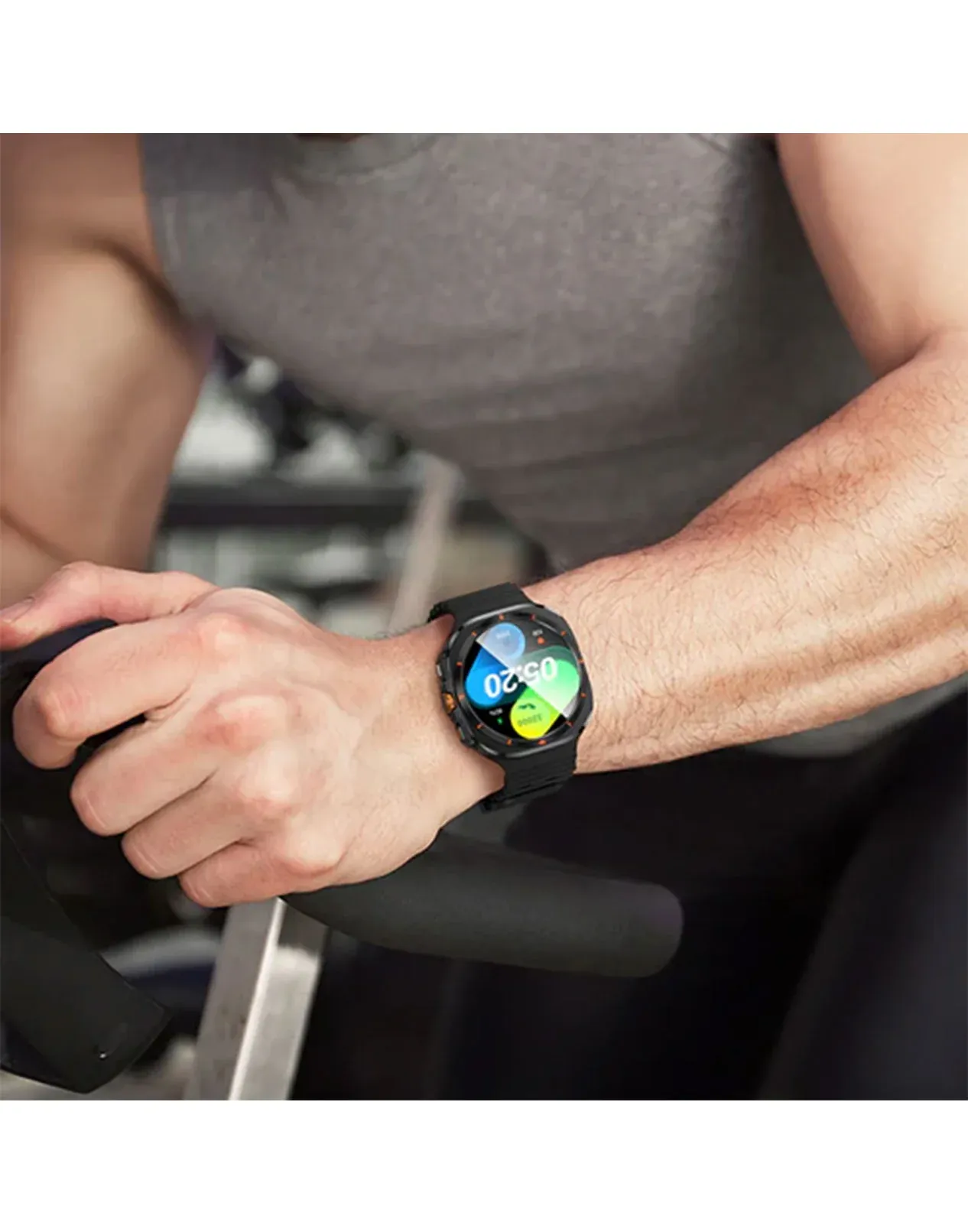 Hoco Smart Sports Watch With Calling Feature (Y29) (Brand New) - Image 4