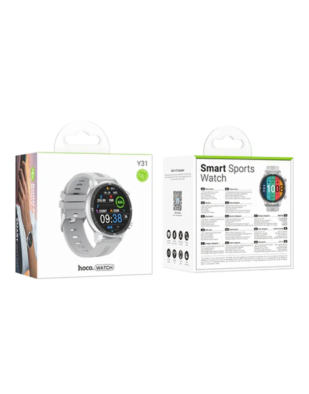 Hoco Smart Sports Watch With Calling Feature (Y31) (Brand New) - Image 4