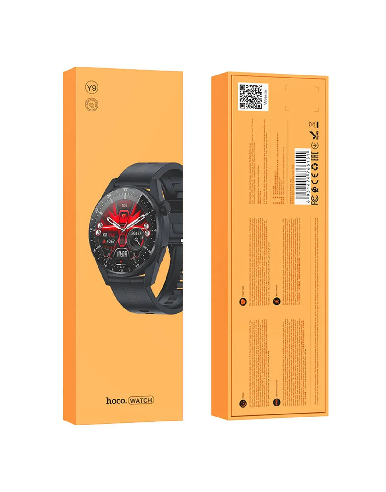 Hoco Smart Watch Calling Feature (Y9) - Image 5