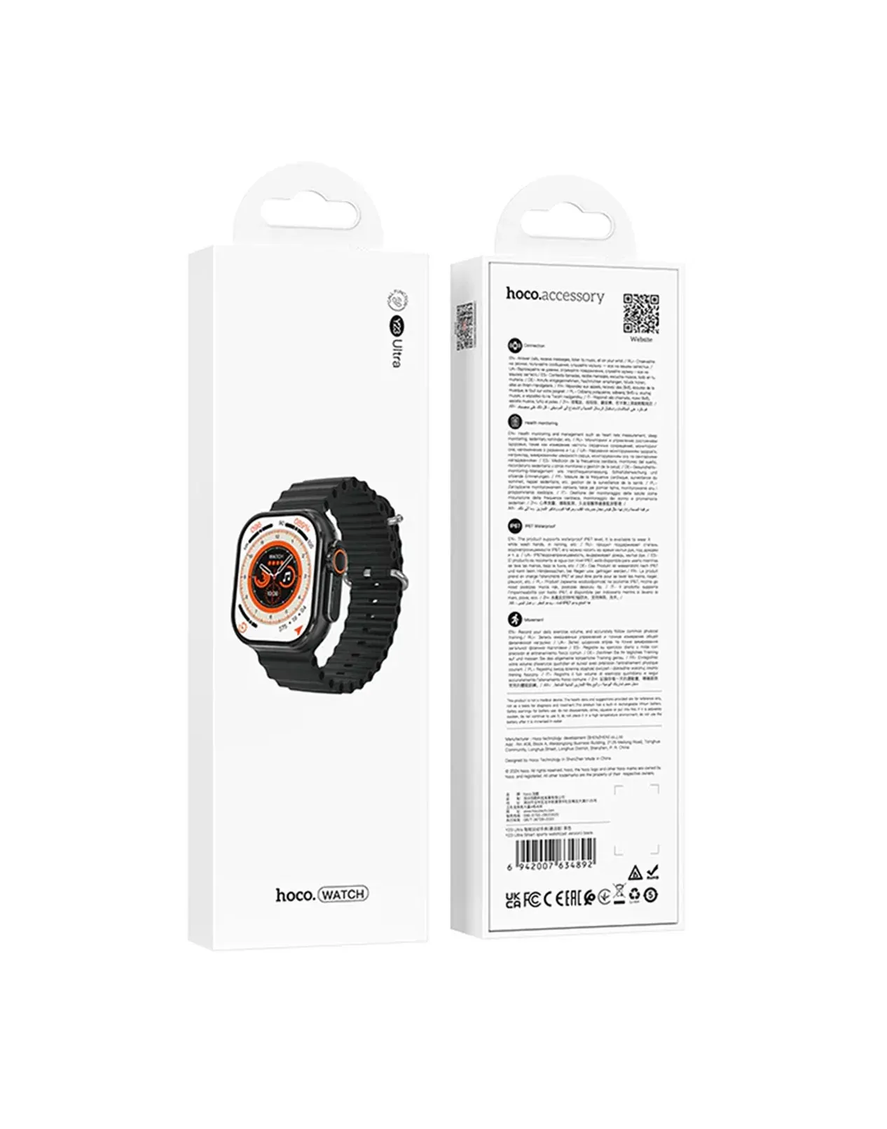 Hoco Smart Watch With Calling Feature (Y23 Ultra) - Image 3