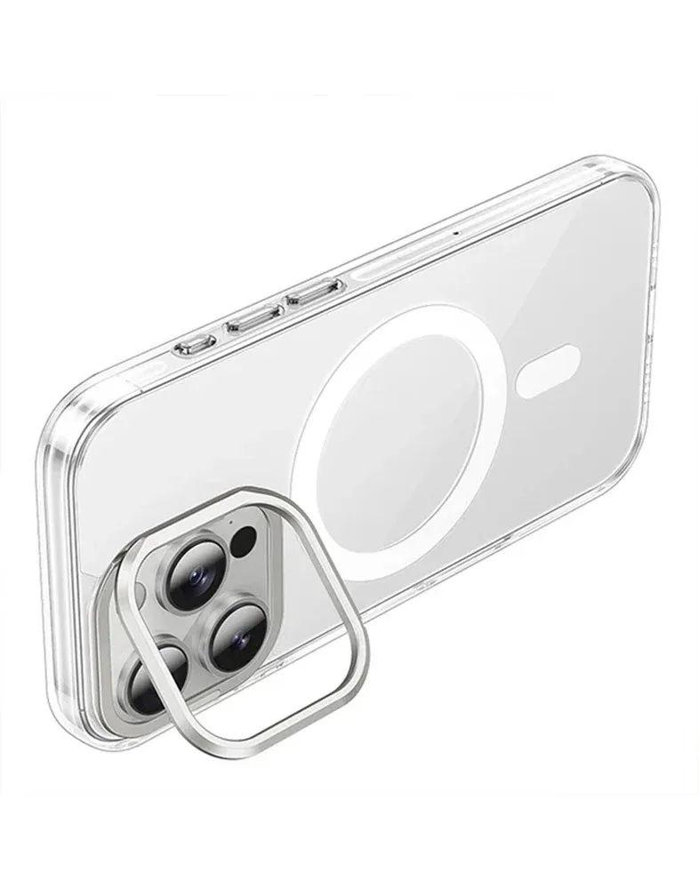 Hoco iPhone 16 Pro Magsafe Case with Lens stand and Germany Anti Yellowing Material (AS9)