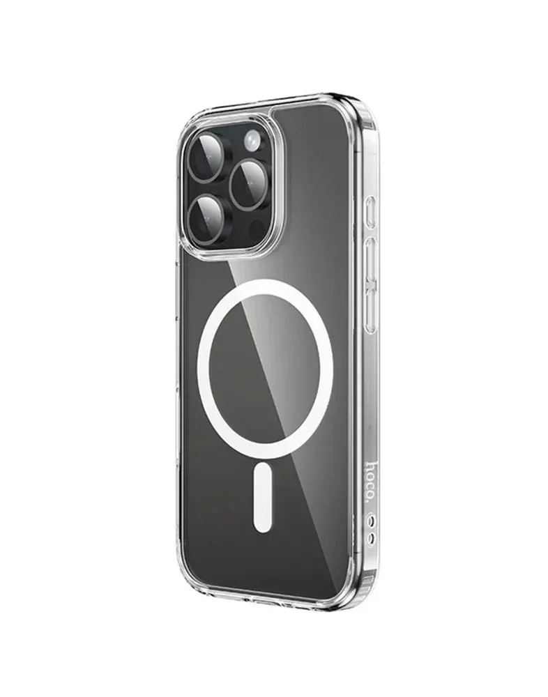 Hoco iPhone 16 Pro Max Magsafe Clear Case with Air Cushion