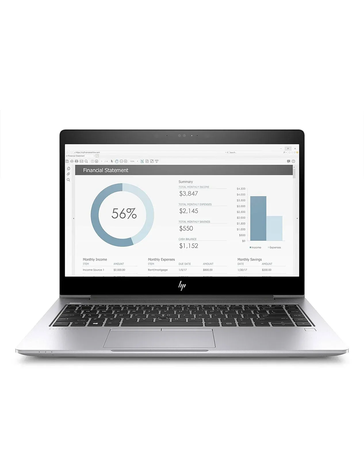 HP Elitebook 830 G5 13.3-inch i5 8th Gen 16GB 256GB @1.70GHz Windows 11 Pro Laptop (Acceptable Pre-owned)