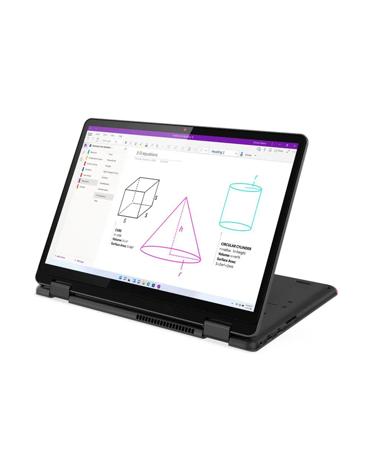 Lenovo 13W Yoga 13.3-inch AMD Ryzen 5 16GB 256GB @2.30GHz Windows 11 Pro Touch Screen Laptop (Good Pr-Owned)