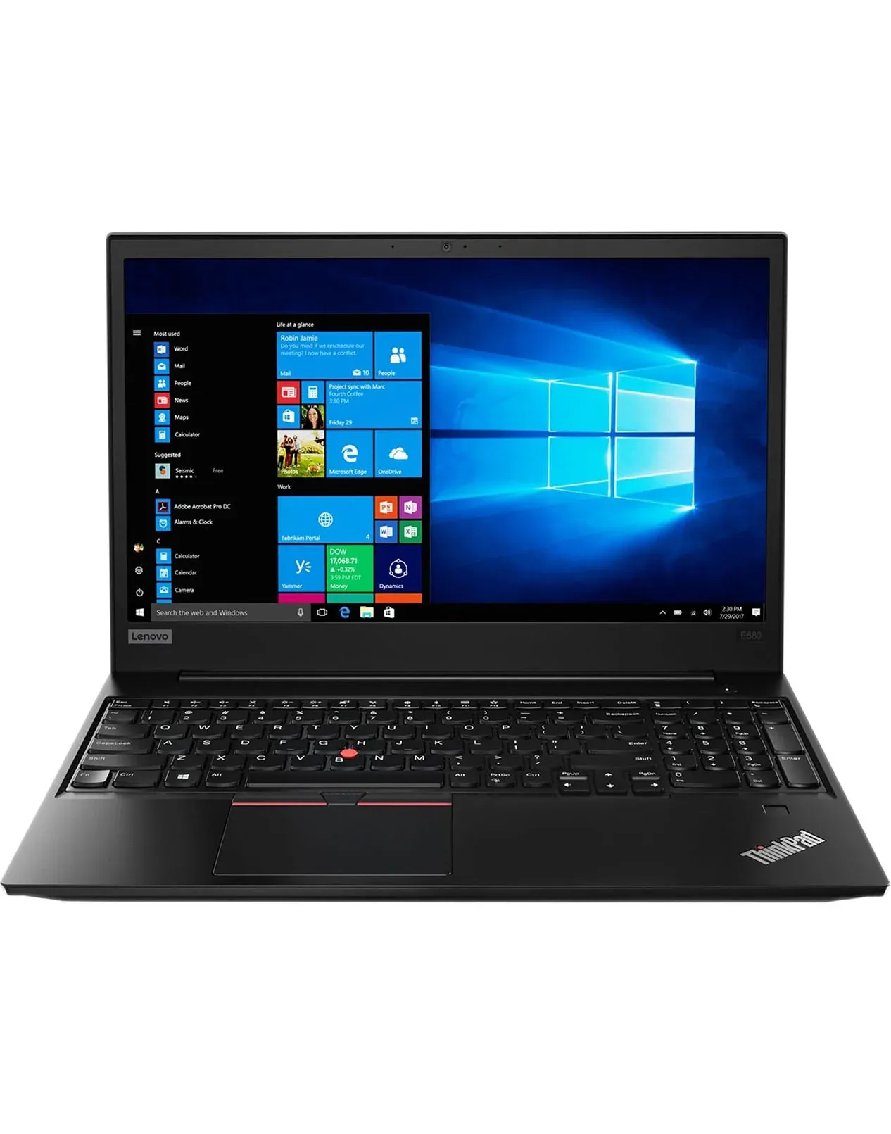 Lenovo ThinkPad E580 15.6-inch i5 8th Gen 8GB 512GB @1.60GHz Windows 11 Pro Laptop (Good Pre-Owned)