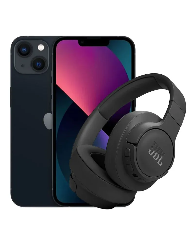 Apple iPhone 13 128GB 5G (Very Good Pre-Owned) + JBL Tune 770NC Wireless Headphones (Bundle Deal)