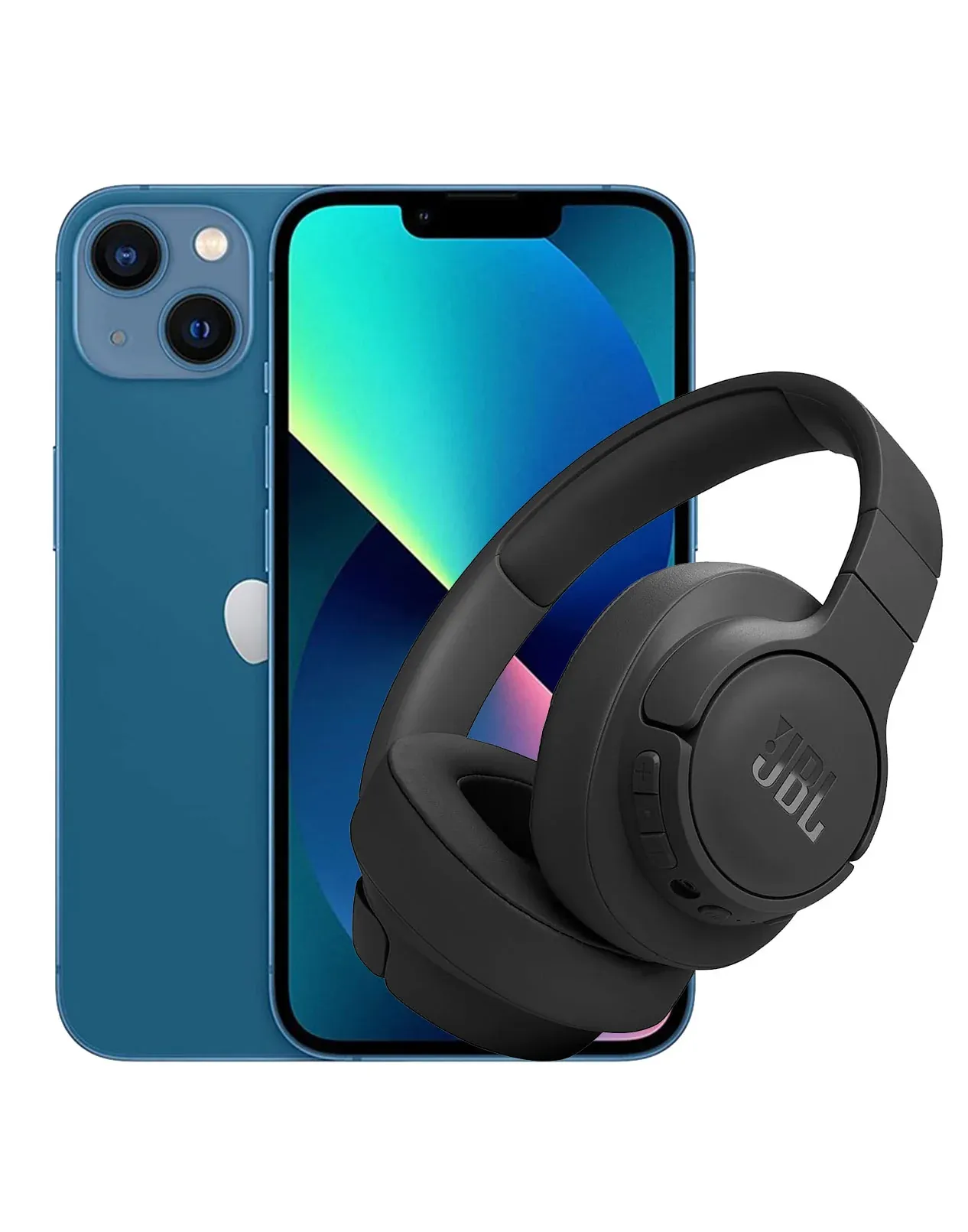 Apple iPhone 13 128GB 5G (Good Pre-Owned) + JBL Tune 770NC Wireless Headphones (Bundle Deal)