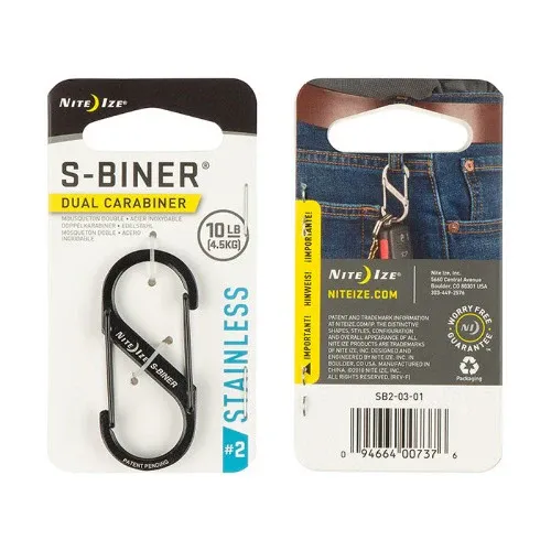 S-Biner Double Gated Carabiner, Nite Ize - Image 3