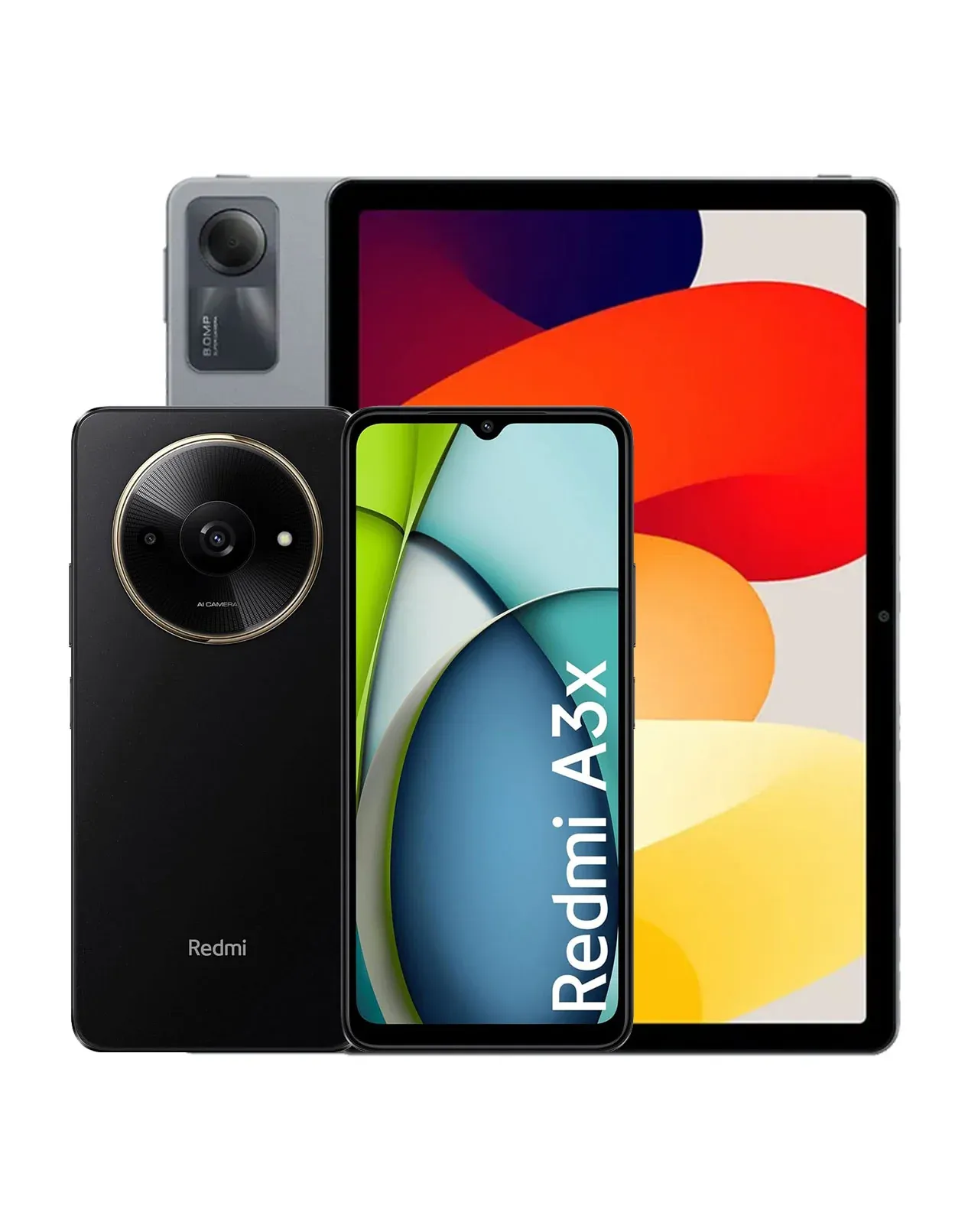 Xiaomi Redmi Pad Se 8.7-inch 4GB 64GB Wifi & Cellular 4G Tablet (Brand New) + Xiaomi Redmi A3X 3GB 64GB 4G (Bundle Deal)