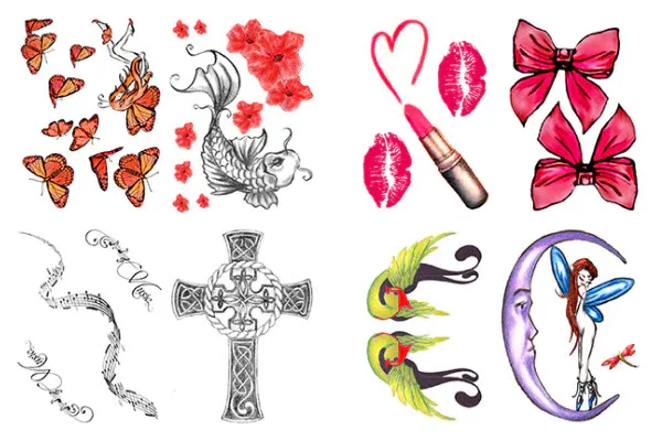 All Mini Skyn Demure Tattoos