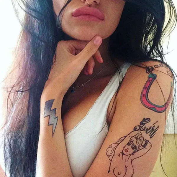 Amy Winehouse – Amy’s Girl Tattoo