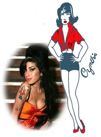 Amy Winehouse – Cynthia Tattoo