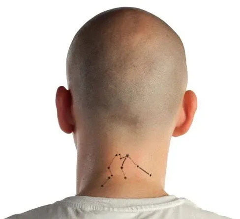 Aquarius Constellation Tattoo