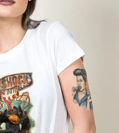 Baby Doll Pin Up Tattoo