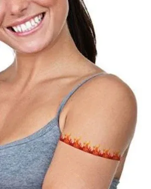 Band Of Flames Tattoo