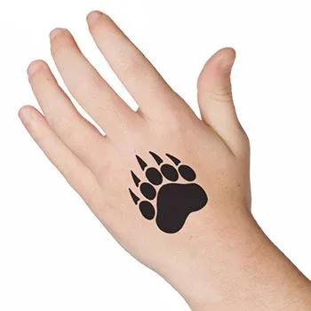 Bear Claw Tattoo