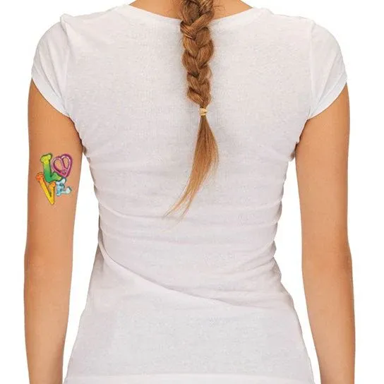 Hippie Love Tattoo