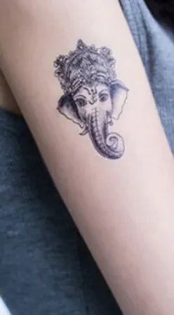 Holy Lord Ganesh Tattoo (3 Tattoos)