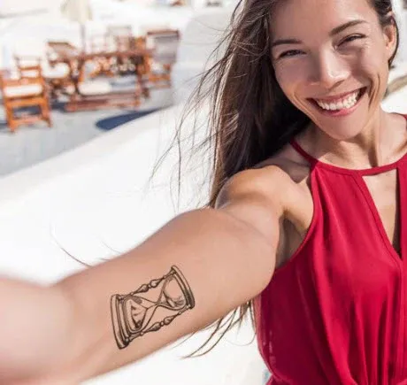 Hourglass Tattoo