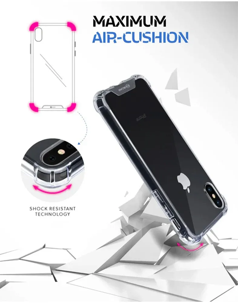 iPhone 12/ 12 Pro Armor Air-Cushion Clear Case