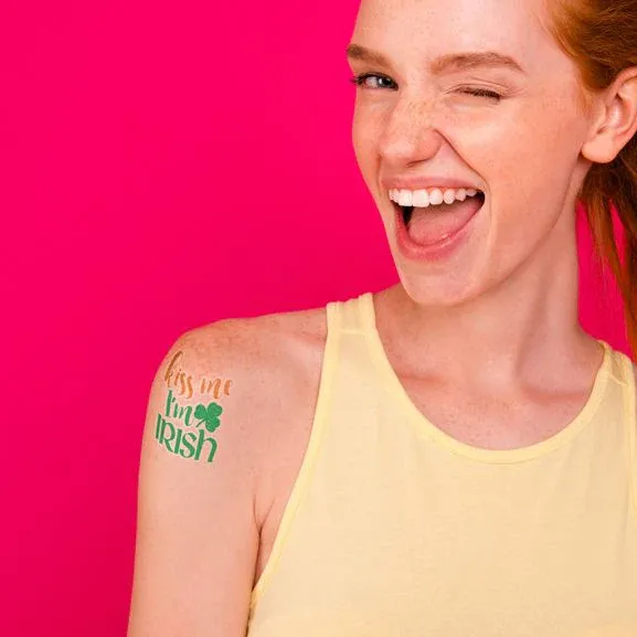 Kiss Me I’m Irish Tattoo