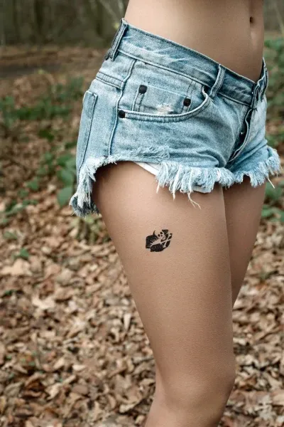 Kiss Of Death Tattoo