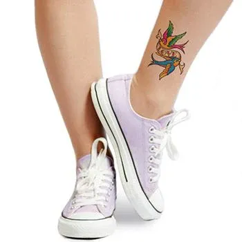 Love Birds Classic Girls Tattoo