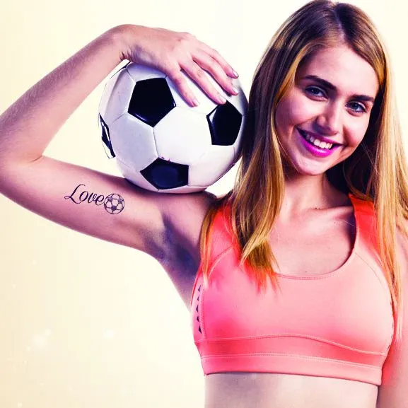 Love Football Tattoo