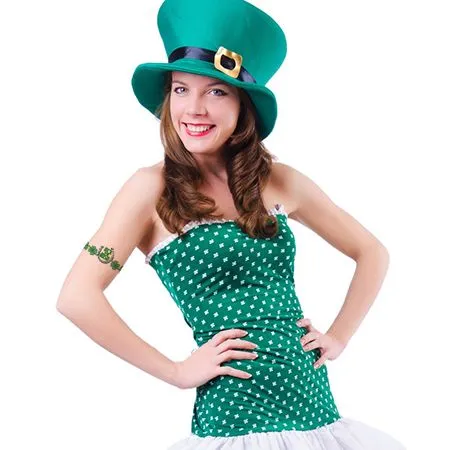 Luck Of The Irish Horseshoe Band Tattoo