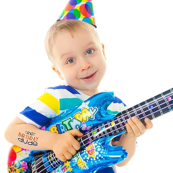 Birthday Dude Tattoo