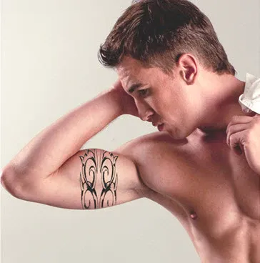 Macho Tribal Armbands Tattoos