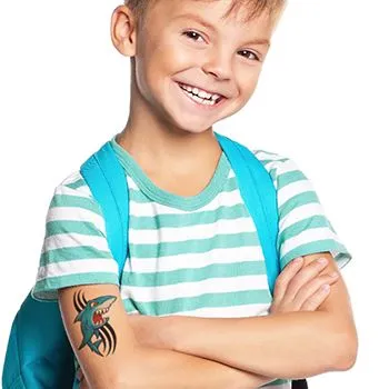 Vintage Shark Tattoo