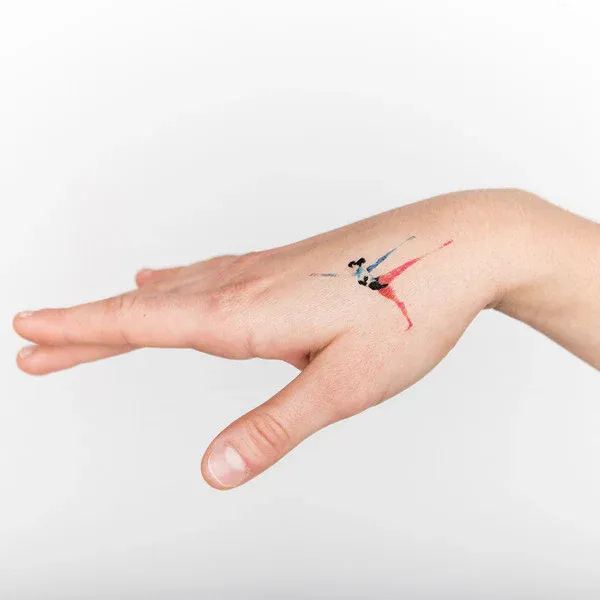 Watercolor Dancer – Tattoonie