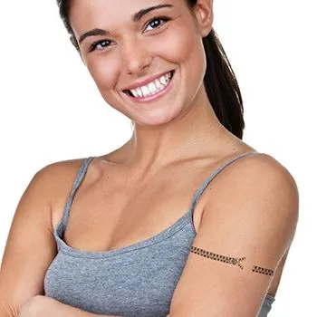 Zipper Armband Tattoo